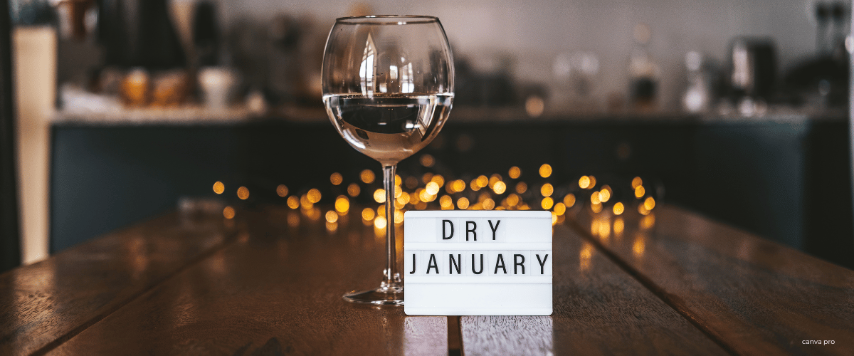 Dry January - affiche de prévention