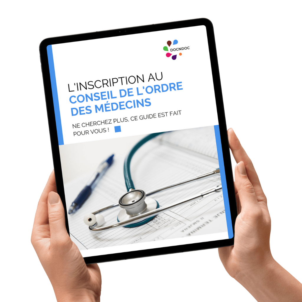 Guide inscription ordre des médecins