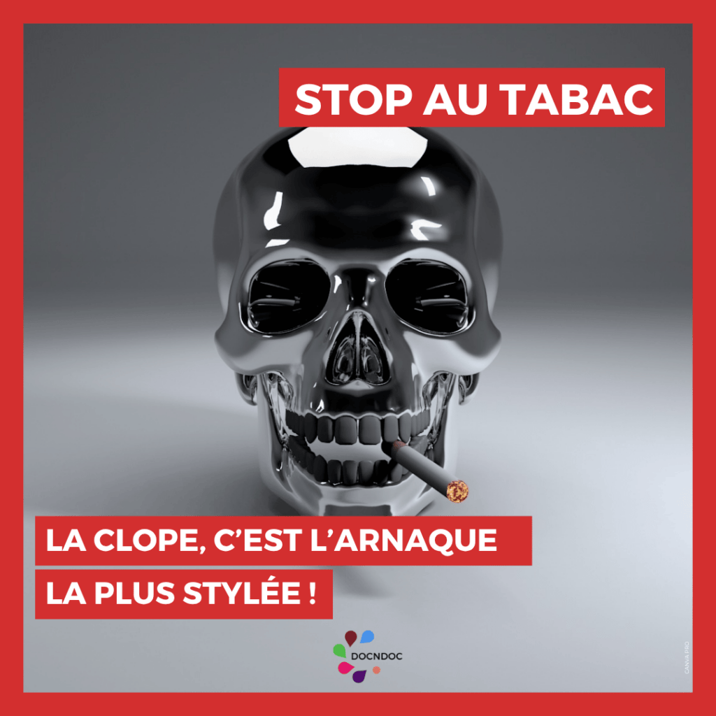 Affiche stop tabac