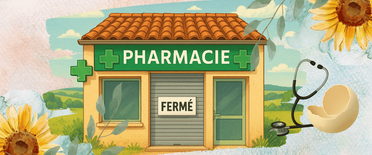 Fermeture pharmacie grève