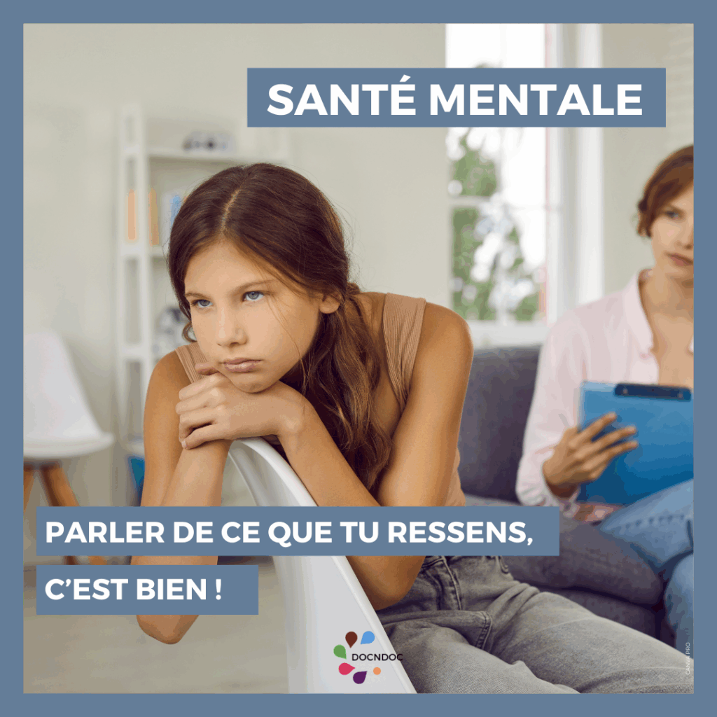 Affiche santé mentale jeune